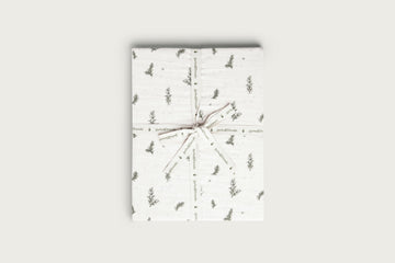 Muslin hoeslaken 60x120cm - Rosemary - Garbo & Friends
